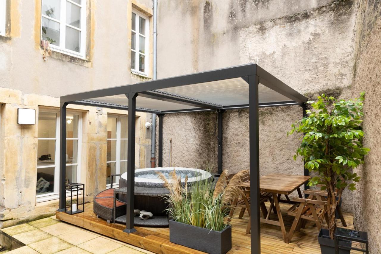 Spa, Terrasse Plein Centre Et Proche Gare Metz Exteriör bild